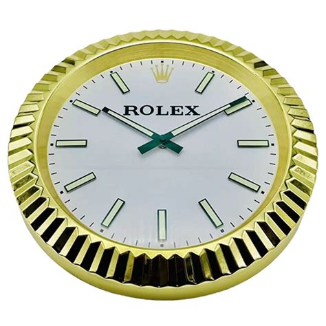 large rolex clock|lucky wall clock.